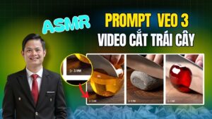 Cách Tạo Video Ai Veo3 Cắt Hoa Quả Miễn Phí Hút Triệu View